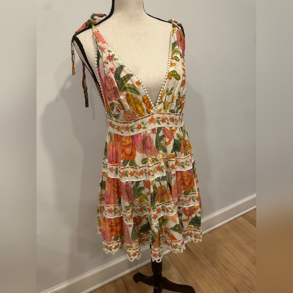 Farm Rio/Floral Sleeveless Dress - Picture 2 of 6